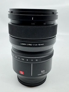 Lente Panasonic LUMIX S PRO 50 mm f/1,4 montura L - Imagen 1 de 4