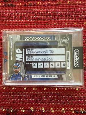 RICKY STENHOUSE JR 2020 CHRONICLES RACING PRIME JUMBO PATCH OMP 1/1 RACE WORN - Image 1 of 2