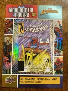 2024 Upper Deck Marvel Monumental Cover The Amazing Spider-Man #267 M/NM - Foto 1 di 4