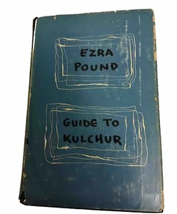 Guide to Kulchur by Ezra Pound 1952 New Directions. HC/DJ. - Foto 1 di 22