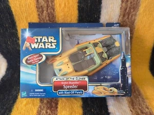 Anakin Skywalker Speeder 2002 Star Wars Attack of the Clones MIB NEU D1 - Bild 1 von 6