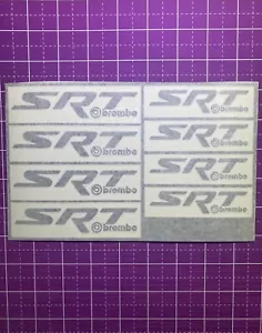 SRT Brembo Brake Caliper Decal - Picture 1 of 5