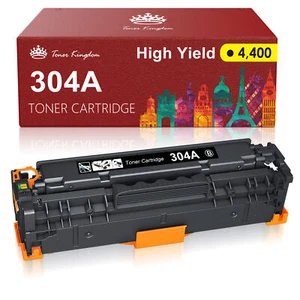 Black Color Toner CC530A 304A For HP LaserJet CP2025dn CP2025n CM2320nf MFP lot - Picture 1 of 13