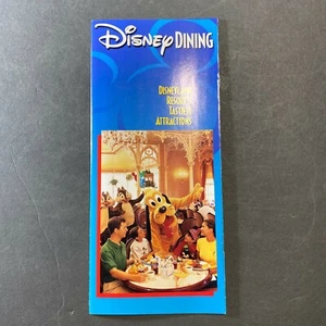 Brochure vintage Walt Disney Disneyland Resorts piano più gustoso primi anni 2000 - Foto 1 di 6