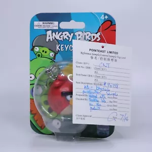 SAMPLE Angry Birds PVC Keychain Red Bird | 3" 2011 CWT Collection (E11 Variant) - Picture 1 of 7