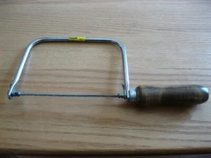 Sierra de afrontamiento Stanley 15-104 vintage nueva muy limpia (sin óxido), con hoja EE. UU.  - Imagen 1 de 5