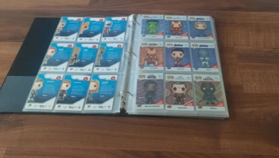 2023 Upper Deck Funko Pop Marvel Infinity Saga Rainbow Chase Sticker +base sheet - Image 1 of 4