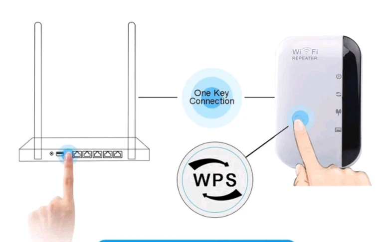 Mains Wifi Extender Repeater Wireless Router Range Network Signal Booster - Image 1 of 1