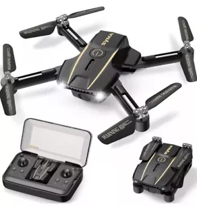 SYMA X200 Mini Portable Indoor Quadcopter Foldable Drone Black - Brand New - Picture 1 of 6