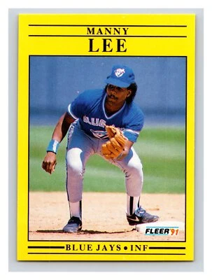 1991 Fleer #179 Manuel Lee Excellent - Image 1 of 2