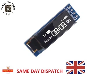 OLED Display Module0.91 inch 128X32 IIC I2C For Arduino, Raspberry PI - Picture 1 of 5