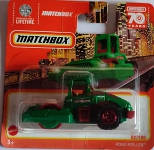 Matchbox Road Scooter Green 52/100 Series 2023 Road Roller - Picture 1 of 1