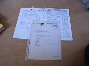 Manual de reparación de carrocería Mercedes Benz 190 1983 - Ultra raro Thatcham Mira Manual - Imagen 1 de 2