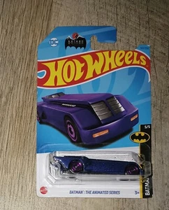 2023 Hot Wheels Purple Batmobile Batman Animated Series 169/250 - Picture 1 of 1