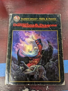 Player's Option: Skills & Powers 2154 Softcover Advanced Dungeons & Dragons - Picture 1 of 2