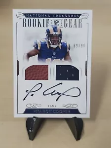 Pharoh Cooper 2016 National Treasures Dual Patch Game Used Ball & Jersey Auto - Picture 1 of 5