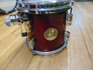 Used SONOR 3005 Series Full Maple Rack Tom 8x8 Red Maple Lacquer - Picture 1 of 9