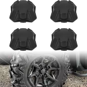 Tapacubos de rueda de neumáticos SAUTVS para Can-Am Defender, cubiertas de tapacubos centro polvo negro - Imagen 1 de 12
