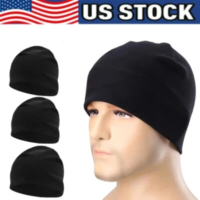 Military Tactical Skull Cap Winter Warm Fleece Windproof Ski Beanie Hats USA Lot - Image 1 of 4