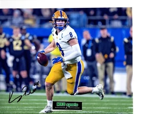 Kenny Pickett Autógrafo Reimpreso Firmado 8x10 Foto de Fútbol Pittsburgh Panthers - Imagen 1 de 1