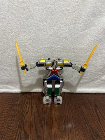 Vintage 1995 Power Rangers Zeo Deluxe Super Zeo Megazord Bandai Missing Head Cover
