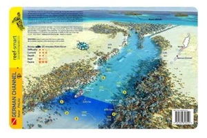 German Channel Palau Reef Smart Waterproof Dive Card - Imagen 1 de 2