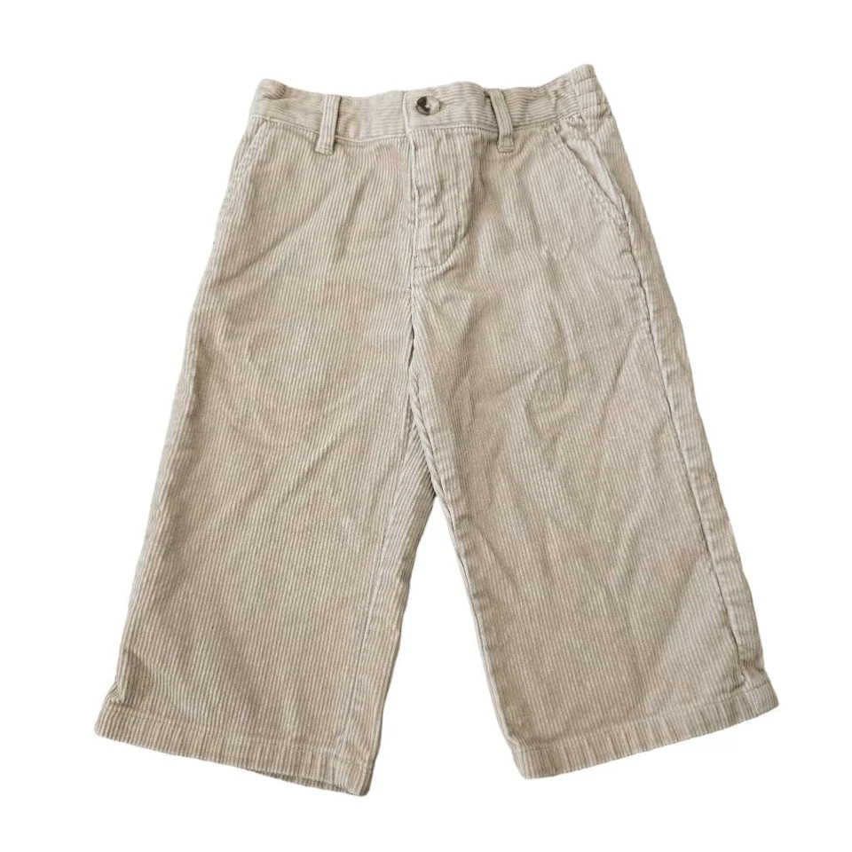 Janie And Jack Corduroy Pants Kids Boy Size 12-18 Months Beige 100% Cotton - Image 1 of 4