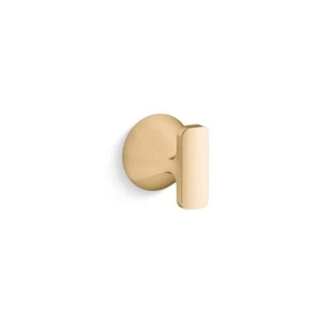 Kohler Cursiva Robe Hook R26690-2MB Brushed Modern Brass – New - Picture 1 of 3