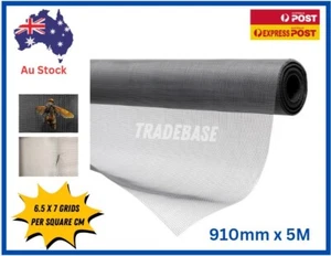 Fly Screen Insect Black Fiberglass Window Doors Mesh 910mm x 5Metre - Picture 1 of 8