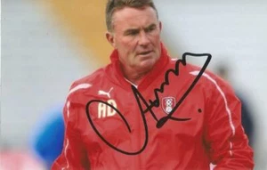 FOTO DE ACCIÓN FIRMADA POR ROTHERHAM: ANDY DIBBLE 6x4 + certificado de autenticidad - Imagen 1 de 1