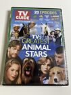 TV Guide Spotlight TV's Greatest Animal Stars (2 Disk DVD). SEALED, SHIPS FREE