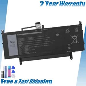 For Dell Latitude 9510 2-in-1 4 CELL BATTERY 7.6V 52Wh TYPE N7HT0 DP/N 08NFC7 - Afbeelding 1 van 3