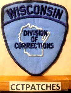 DIVISION OF CORRECTIONS, WISCONSIN POLICE SHOULDER PATCH WI - Picture 1 of 2