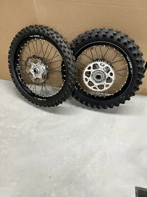 2016-2022 KTM 450 SXF Takasago Excel OEM Wheel Set Husqvarna  SX SXF FC TC #3835 - Image 1 of 4