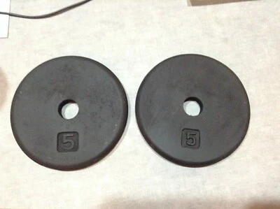 VINTAGE IVANKO WEIGHTS 2 - 5 LB WEIGHTS - Image 1 of 2