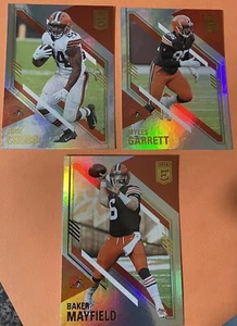 Donruss Elite Browns 2021 Holo Set Baker Mayfield Nick Chubb Myles Garrett - Imagen 1 de 1