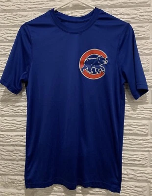 Chicago Cubs Anthony Rizzo Majestic Shirt, No Size-See Pics For Measurements - Image 1 of 4