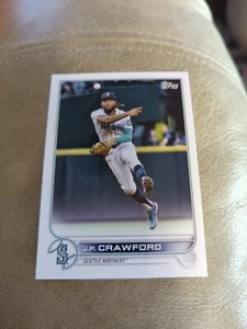2022 TOPPS SERIES 2 J.P. CRAWFORD SEATTLE MARINERS #628 - Picture 1 of 2