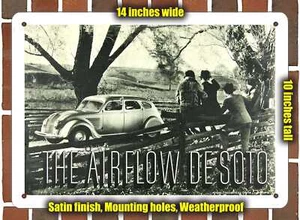 Metal Sign - 1934 DeSoto Airflow (Sign Variant #02) - Picture 1 of 1