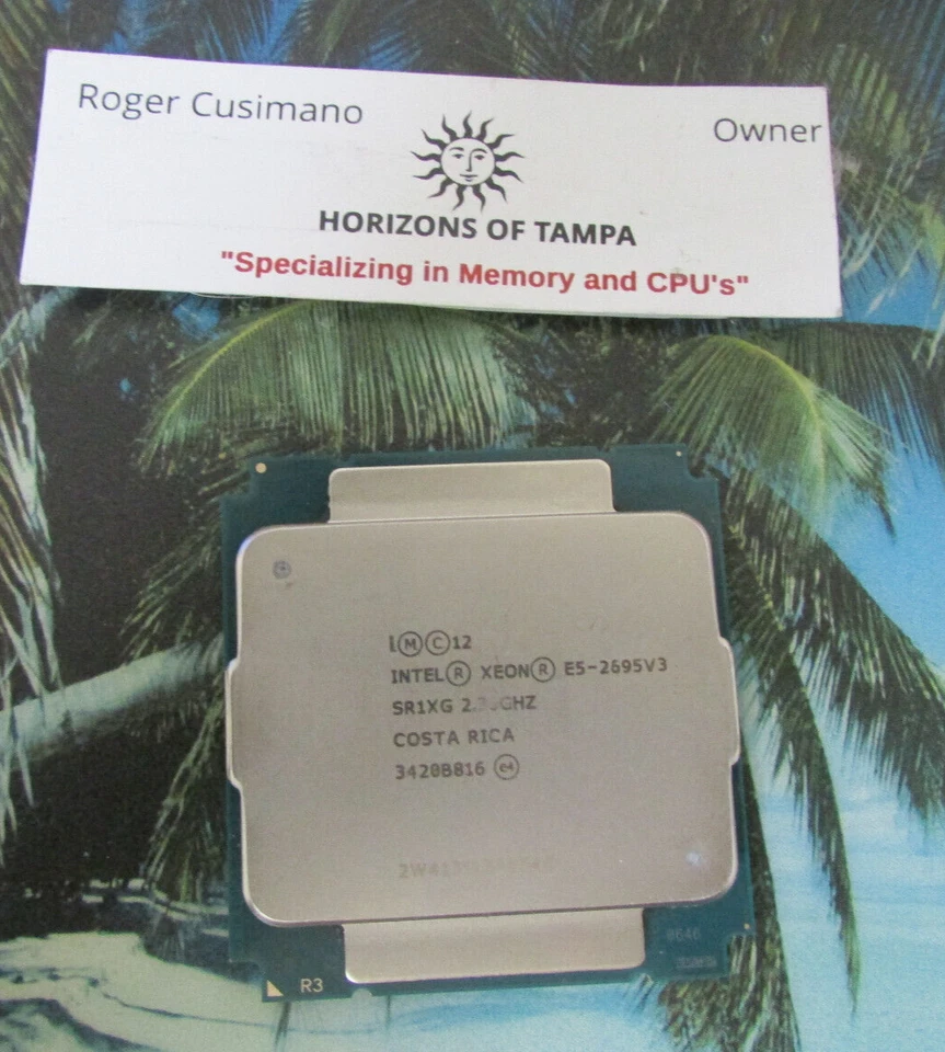 SR1XG Intel Xeon 14Core E5-2695 V3 35MB 2.3Ghz Processor - Image 1 of 1