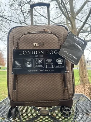 LONDON FOG CHADWELL COLLECTION 20" EXPANDABLE 8-WHEEL SPINNER CARRY ON - Image 1 of 4