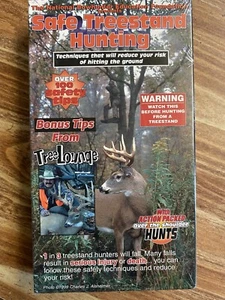 Safe Tree Stand Hunting VHS Life Saving Bowhunting Safety Tips NEW & SEALED  - Picture 1 of 2