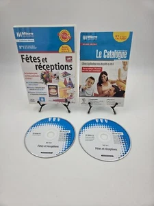 Logiciel Fêtes et Réceptions (comprend 2 CD) en boite, complet - Photo 1/1