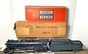 Lionel Postwar #2055 Steam Loco 4-6-4 ,"1953-55"# 2046 W tender,OB - Picture 1 of 10