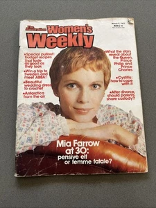 ABBA, MIA Farrow, Jackie Onassis - Women’s Weekly 1977 - Picture 1 of 13