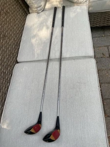 PING EYE 1 Karsten Vintage Set Of Two 2-wood, 4-wood Golf Clubs Right Handed - Picture 1 of 18