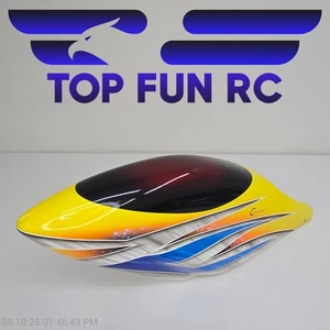 Canomod Airbrush Fiberglass Canopy For 450 Class Helicopter - Picture 1 of 2