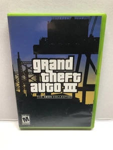 Grand Theft Auto III (Microsoft Xbox, 2003) Clean & Tested Working - Free Ship - Picture 1 of 4