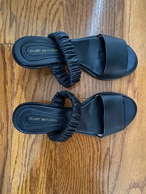 Stuart Weitzman Black  Open Toe Women Shoes  Sandal  6.5 M - Image 1 of 4