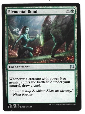 Elemental Bond - [Foil]	Magic Origins LP - Image 1 of 2